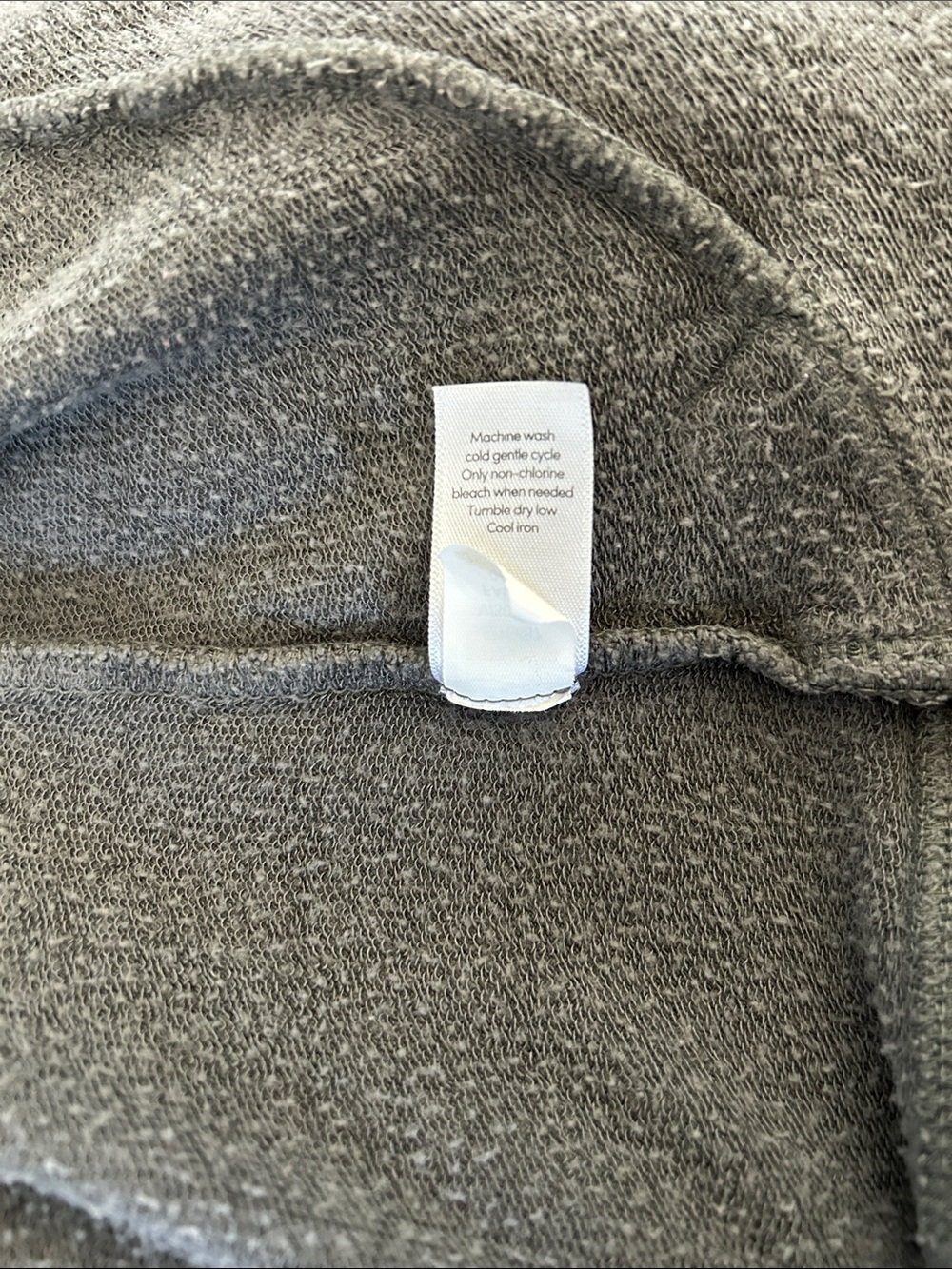 Athleta Light Gray Draped Open-Front Cardigan - Picture 5 of 6